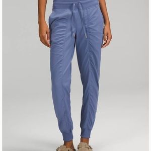 Dance Studio Mid-Rise Jogger 
Full Length size 4 Water Drop